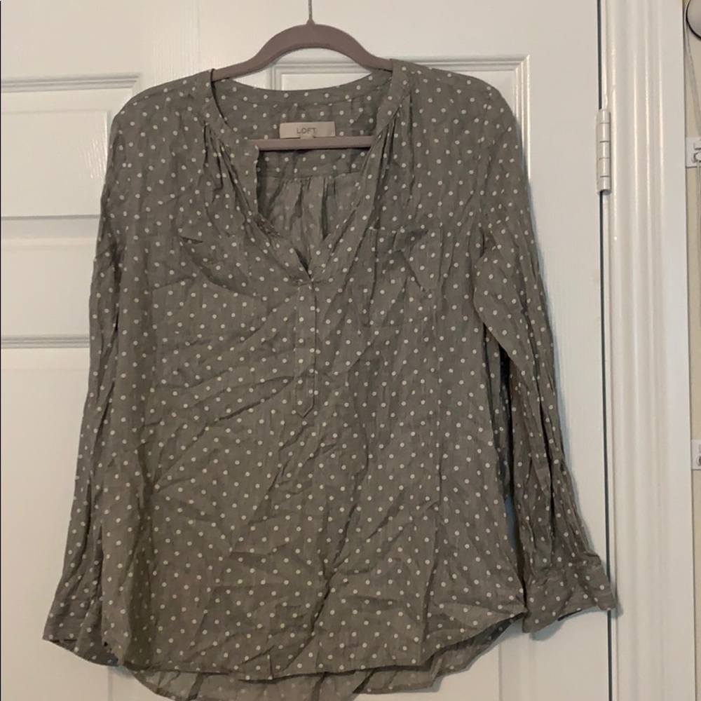 Long sleeve blouse